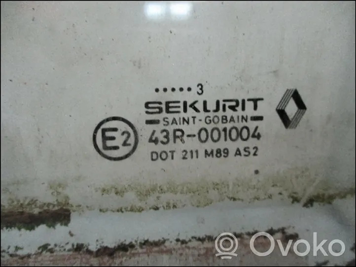 Renault 19 Pagrindinis galinių durų stiklas 7701465252