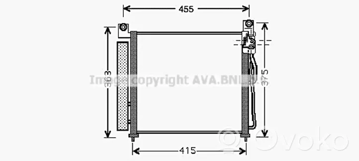 KIA Picanto Jäähdyttimen lauhdutin (A/C) 9760607200