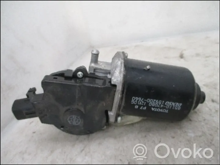 Toyota Prius (NHW20) Tringlerie et moteur d'essuie-glace avant 8511047080