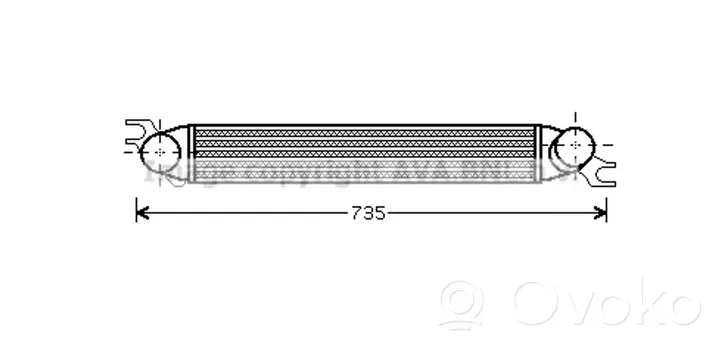 Mini One - Cooper Coupe R56 Chłodnica powietrza doładowującego / Intercooler 17512751277