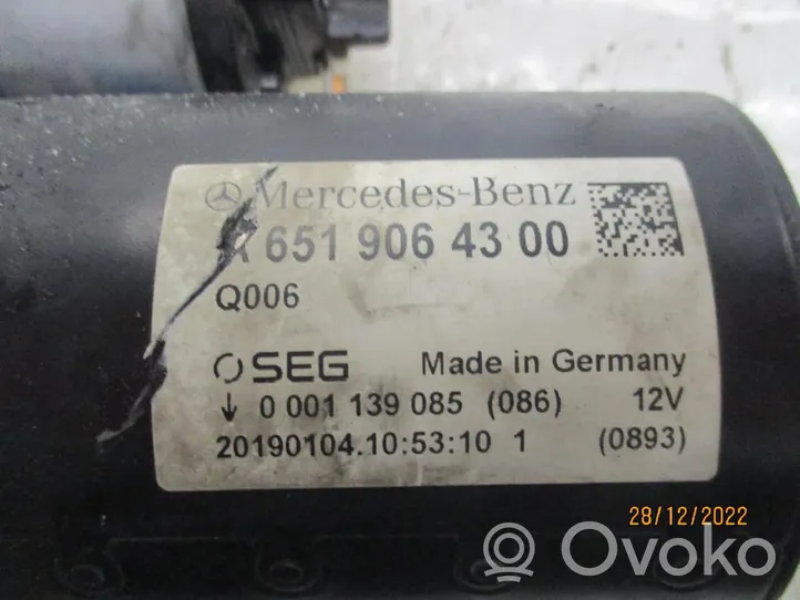 Mercedes-Benz Vito Viano W447 Motorino d’avviamento A6519064300