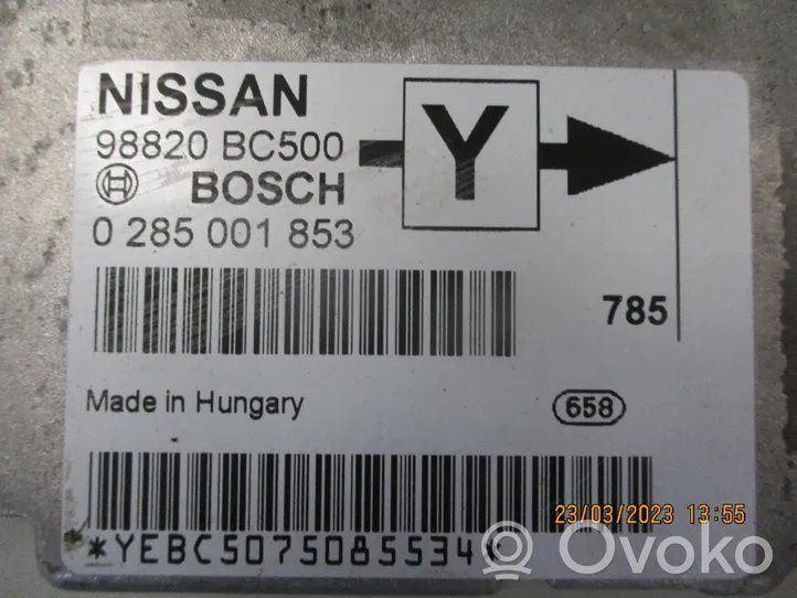 Nissan Micra Airbagsteuergerät 98820BC500