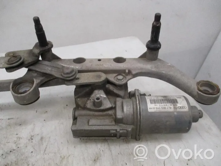 Audi Q7 4L Tiranti e motorino del tergicristallo anteriore 4L1955023F