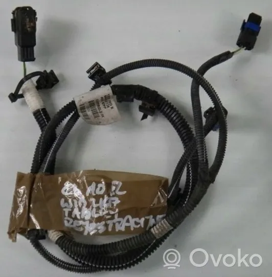 Citroen C3 Picasso Lampa oświetlenia tylnej tablicy rejestracyjnej 3248064