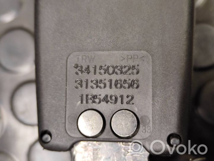 Volvo S60 Rear seatbelt buckle 34150325