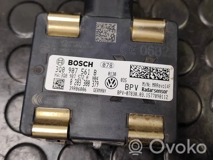 Volkswagen PASSAT B8 Distronic sensor radar 3Q0907561B