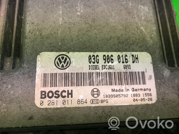 Seat Altea Motorsteuergerät ECU 03G906016DH