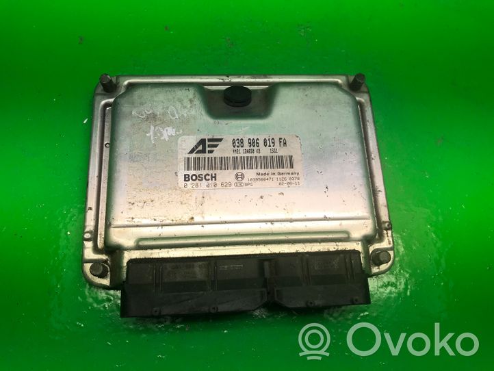 Volkswagen Sharan Centralina/modulo motore ECU 038906019FA