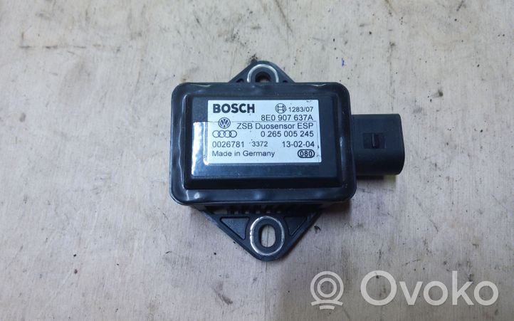 Audi A6 S6 C5 4B Centralina ESP (controllo elettronico della stabilità) 8E0907637A