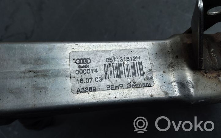 Audi A8 S8 D3 4E Refrigerador de la válvula EGR 057131512H