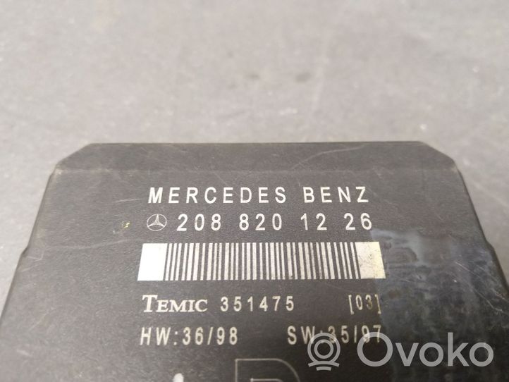 Mercedes-Benz E W211 Centralina/modulo portiere 2088201226