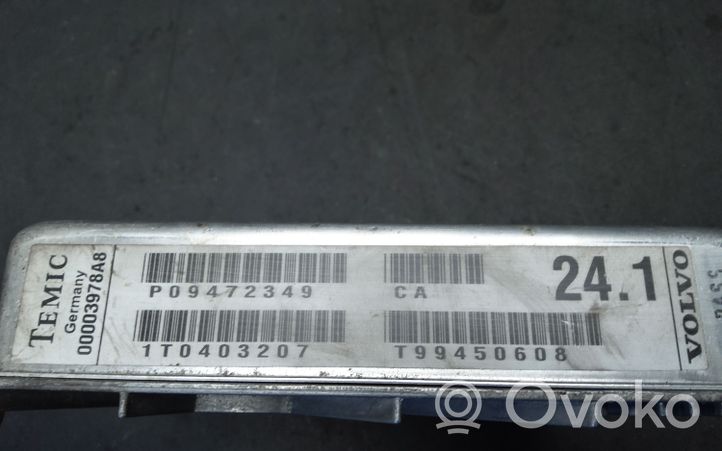 Volvo S40 Unité de commande, module ECU de moteur P09472349