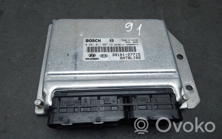 Volkswagen Golf III Unité de commande, module ECU de moteur 3910127715