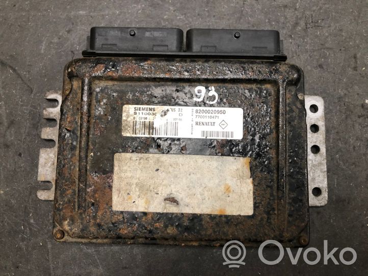 Renault Megane II Antena / Czytnik / Pętla immobilizera 8200020950