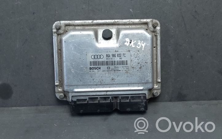 Seat Alhambra (Mk1) Komputer / Sterownik ECU silnika 06A906032FC