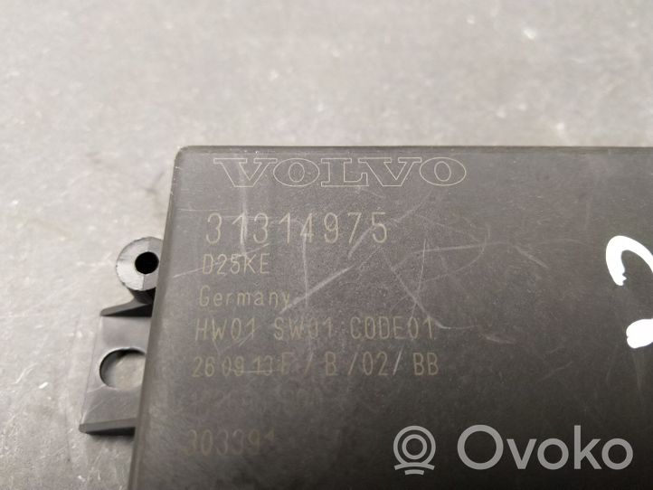 Volvo S40 Unité de commande, module PDC aide au stationnement 31314975