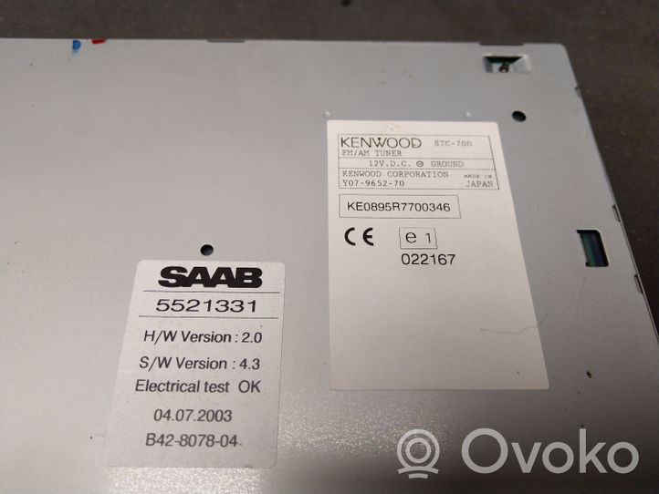 Saab 9-3 Ver2 Unità di navigazione lettore CD/DVD 5521331