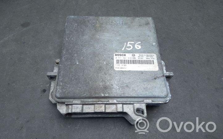 Land Rover Freelander Unité de commande, module ECU de moteur 0281001418