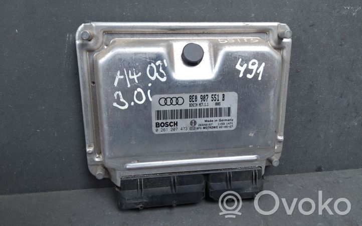 Audi A4 S4 B6 8E 8H Motorsteuergerät ECU 8E0907551B