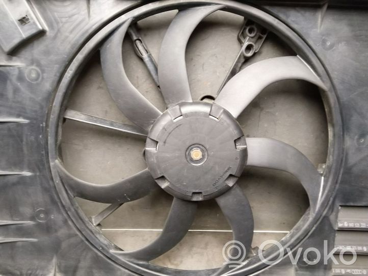 Skoda Octavia Mk2 (1Z) Ventilateur de refroidissement de radiateur électrique 1K0121207AS