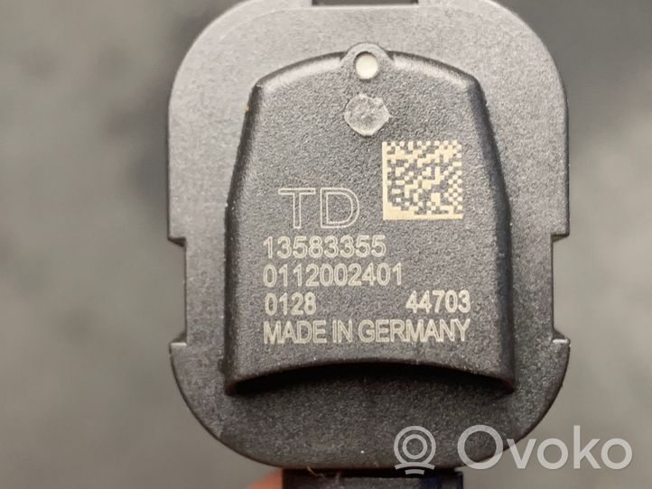 Opel Insignia B Sensore d’urto/d'impatto apertura airbag 13583355