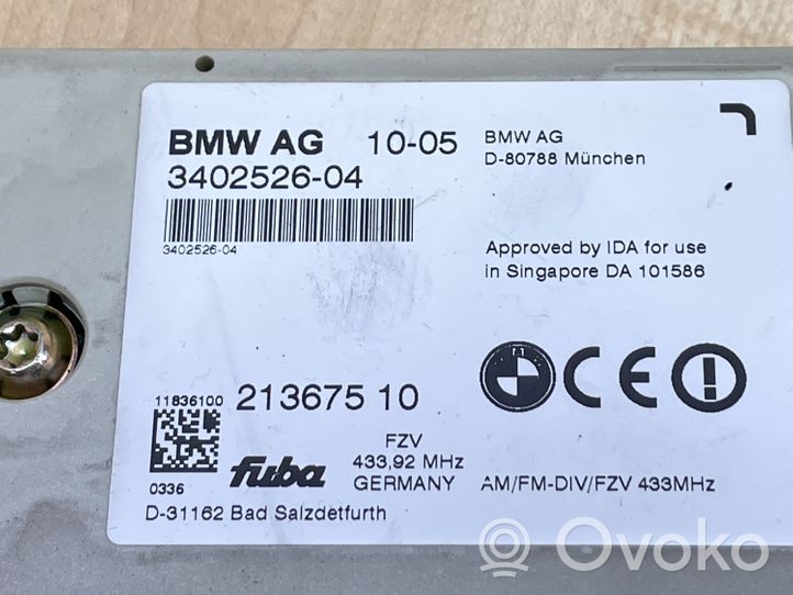 BMW X3 E83 Antennenverstärker Signalverstärker 340252604