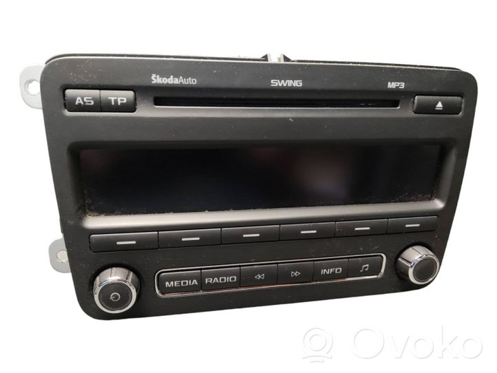 Skoda Roomster (5J) Unità principale autoradio/CD/DVD/GPS 5J0035161C