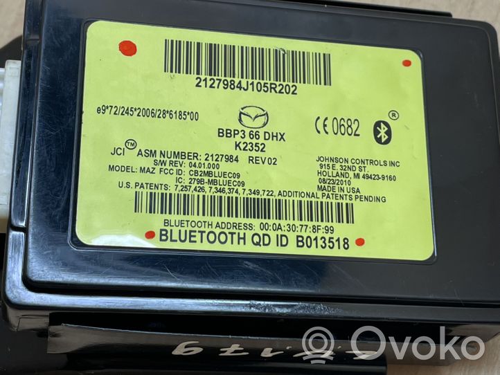 Mazda 3 II Bluetoothin ohjainlaite/moduuli BBP366DHX