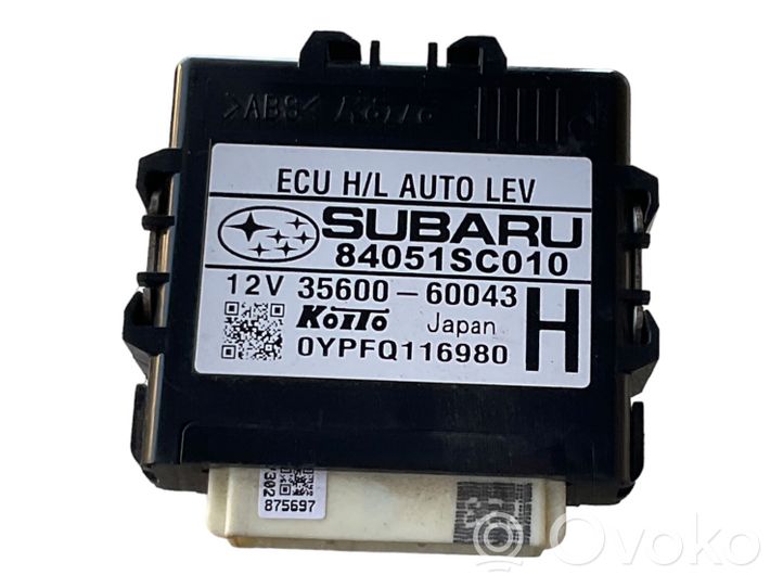 Subaru Forester SH Module d'éclairage LCM 84051SC010