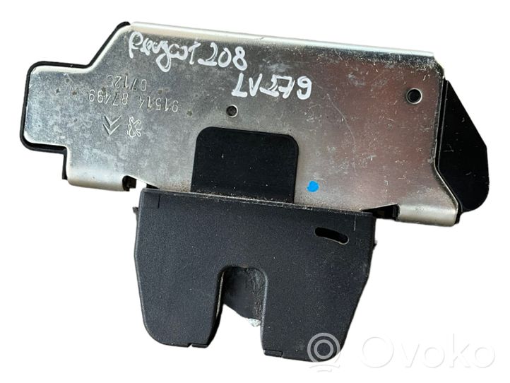 Peugeot 208 Serrure de loquet coffre 9684648680