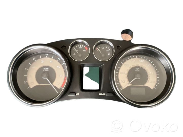 Peugeot RCZ Compteur de vitesse tableau de bord 9666661380