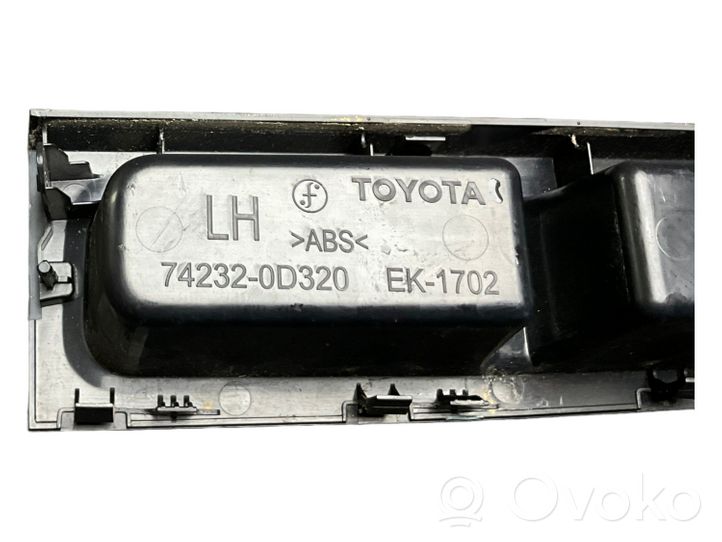 Toyota Yaris Interruttore di controllo dell’alzacristalli elettrico 742320D320