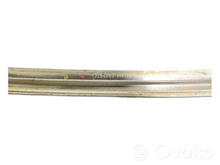 Opel Astra J Rivestimento modanatura del vetro della portiera anteriore 13264869