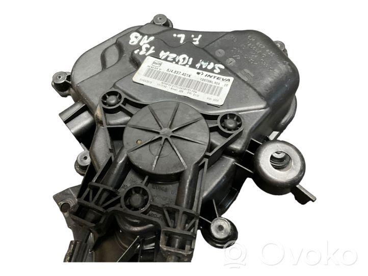 Seat Ibiza IV (6J,6P) Mechanizm podnoszenia szyby przedniej bez silnika 6J4837401K