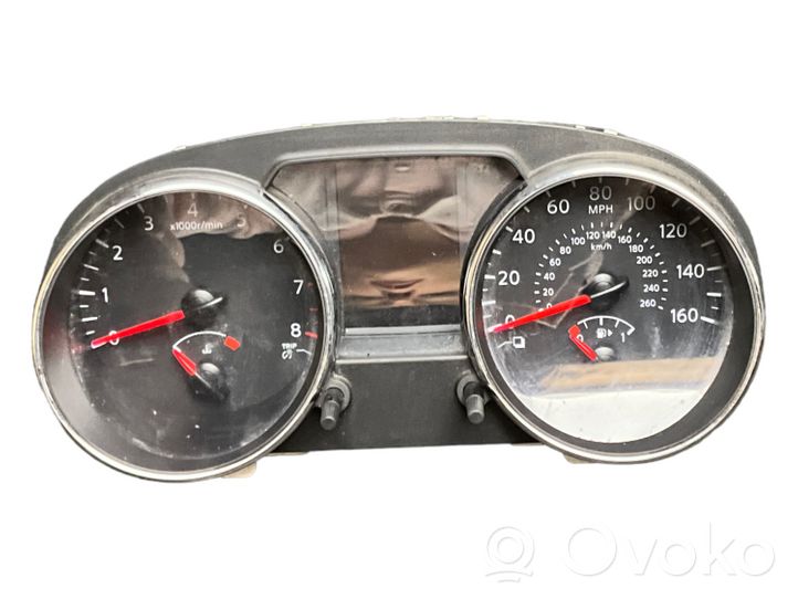 Nissan Qashqai Compteur de vitesse tableau de bord 24810BR50D
