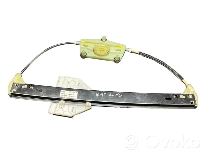 Audi A6 S6 C6 4F Mechanizm podnoszenia szyby tylnej bez silnika 4F0839461B