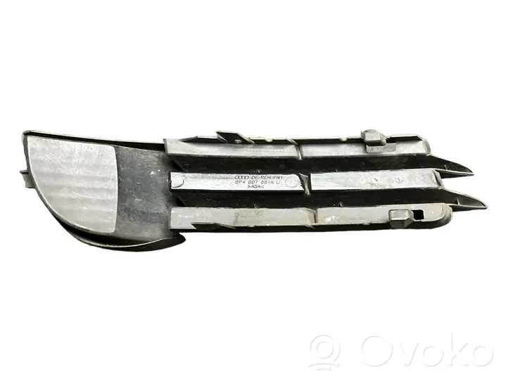 Audi A3 S3 A3 Sportback 8P Grille inférieure de pare-chocs avant 8P4807681A