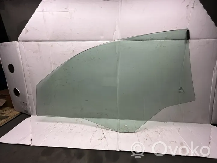 Fiat 500 Front door window/glass (coupe) 43R001583