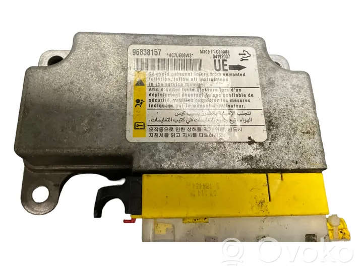 Chevrolet Captiva Airbag control unit/module 96838157