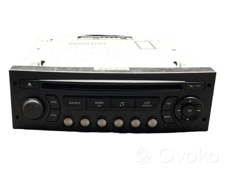 Peugeot 3008 I Radio/CD/DVD/GPS-pääyksikkö 9666967477