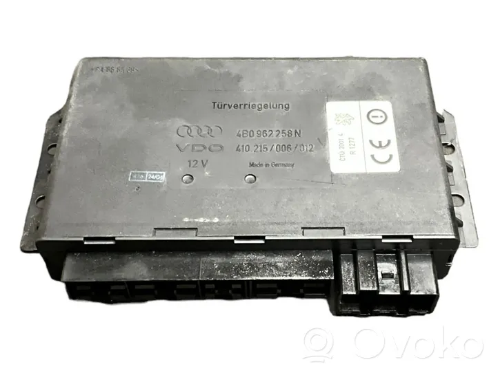 Audi A6 S6 C5 4B Mukavuusmoduuli 4B0962258N