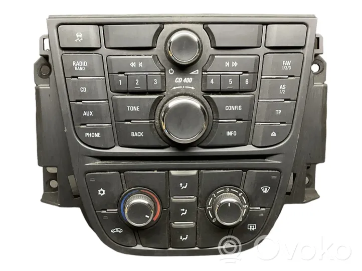 Opel Astra J Climate control unit 13346092