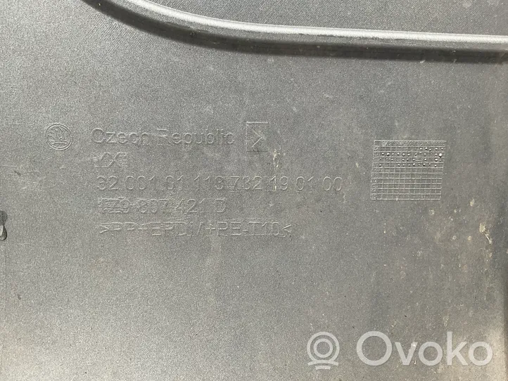Skoda Octavia Mk2 (1Z) Galinis bamperis 1Z9807421D