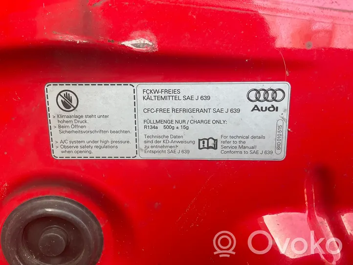 Audi A1 Pokrywa przednia / Maska silnika 8K0010515
