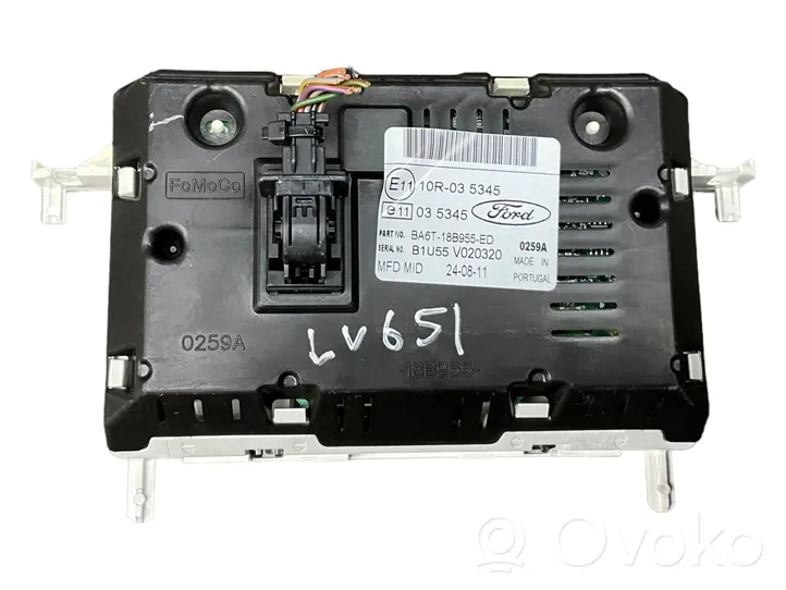 Ford Fiesta Monitor / wyświetlacz / ekran 10R035345