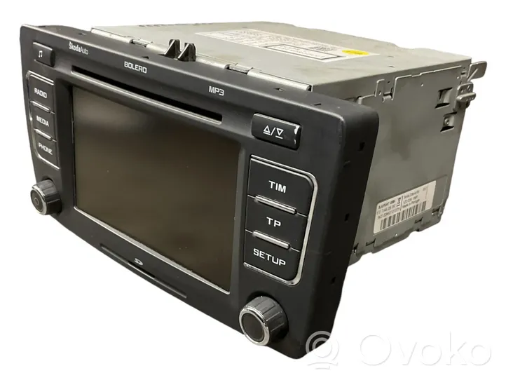 Skoda Octavia Mk2 (1Z) Unità principale autoradio/CD/DVD/GPS 7648258360