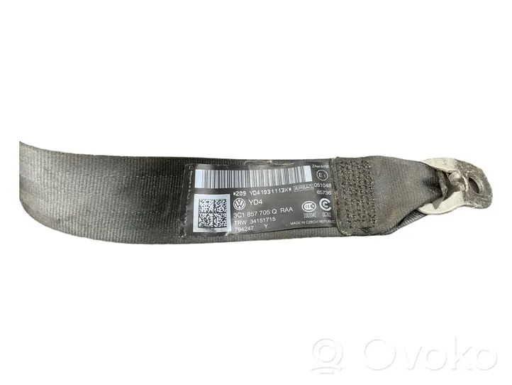 Volkswagen PASSAT B6 Front seatbelt 3C1857705