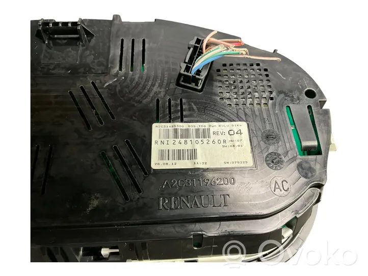 Renault Megane III Speedometer (instrument cluster) A2C31196200