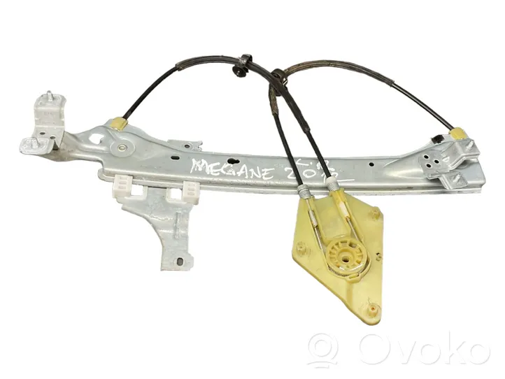 Renault Megane III Rear window lifting mechanism without motor 827210008R