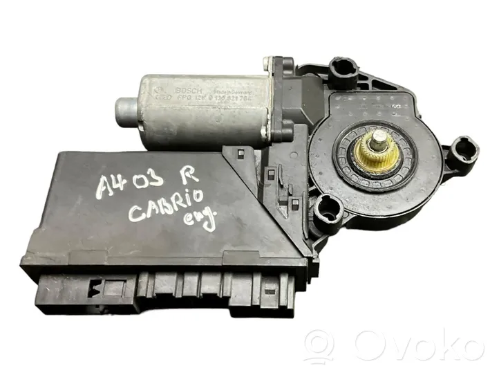 Audi A4 S4 B6 8E 8H Etuoven ikkunan nostomoottori 0130821764